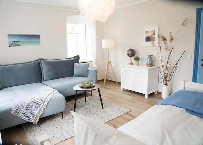 Urlaubsfreude Biedermann Haus Gluecksstein Ferienwohnung Aquamarin